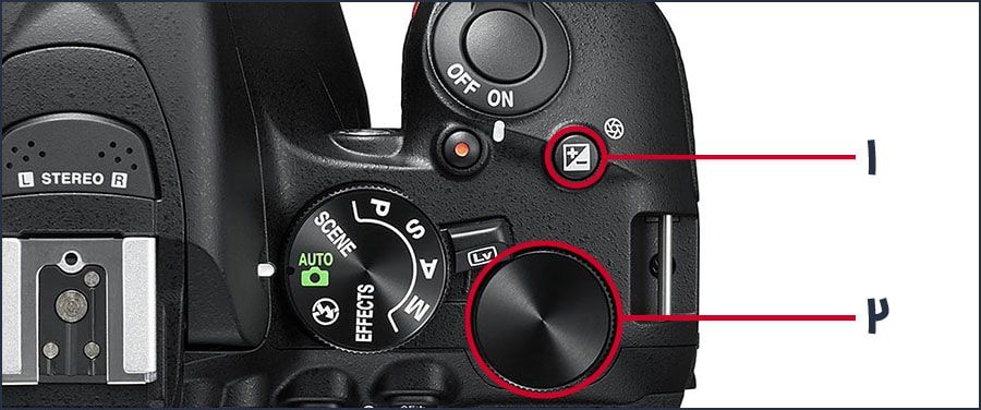 تنظیم دیافراگم دوربین نیکون D5600